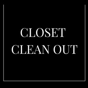 Closet Clean Out